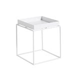 Coffee tables, Tray table small, white, White
