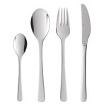 Cutlery, Steel Line cutlery set, 16 parts, Silver