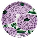 Primavera tray, off white - lilac - green Primavera tray, off white - lilac - green