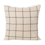 ferm LIVING Calm cushion, 50 x 50 cm, camel - black