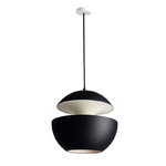 Here Comes The Sun 450 pendant, black - white Here Comes The Sun 450 pendant, black - white