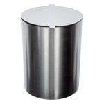 Nichba Toilet bin, brushed steel