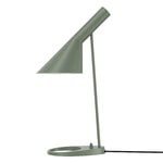 Desk lamps, AJ table lamp V3, pale petroleum, Green