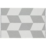 Muuto Sway throw, black - white