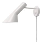 Wall lamps, AJ wall lamp V3, white, White