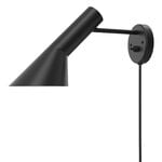 Louis Poulsen AJ wall lamp V3, black