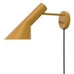 AJ wall lamp V3, yellow ochre