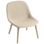 Fiber lounge chair, wood base, Steelcut Trio 236 - oak Fiber lounge chair, wood base, Steelcut Trio 236 - oak