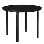 Aalto table 90A, all black Aalto table 90A, all black
