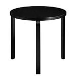 Aalto table 90B, all black Aalto table 90B, all black