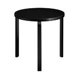 Aalto table 90C, all black Aalto table 90C, all black
