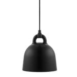 Pendant lamps, Bell pendant, XS, black, Black