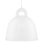 Normann Copenhagen Bell riippuvalaisin, L, valkoinen