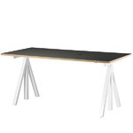 String Works height adjustable work desk, 180 cm, charcoal String Works height adjustable work desk, 180 cm, charcoal