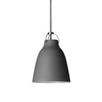 Caravaggio P1 pendant, matt dark grey Caravaggio P1 pendant, matt dark grey