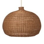 Pendant lamps, Braided Belly lampshade, natural, Natural