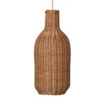 Braided Bottle lampshade, natural