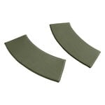Cushions & throws, Palissade Park dining bench cushion, in-in, set of 2, olive, Green