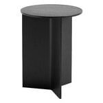 HAY Slit Wood table, 35 cm, high, black