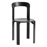 Dining chairs, Rey chair, deep black, Black