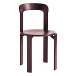 Dining chairs, Rey chair, grape red, Red