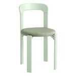 Dining chairs, Rey chair, soft mint - light green Steelcut 935, Green