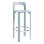 Dining chairs, Rey bar chair, 75 cm, slate blue, Light blue