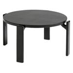 Sohvapöydät, Rey sohvapöytä, 66,5 cm, deep black, Musta
