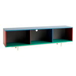 Armadietto Colour Cabinet, basso, 180 cm, multicolore