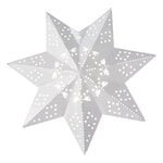 Airam Leena metallitähti, 30 cm, valkoinen