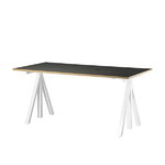 String Works height adjustable work desk, 120 cm, charcoal String Works height adjustable work desk, 120 cm, charcoal