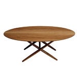 Coffee tables, Ovalette table, walnut, Brown