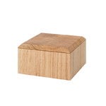 Decorative boxes, Pino box, small, oak, Natural