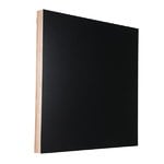 Memory boards, Noteboard square, 50 cm, black, Black