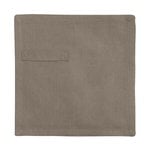 Cloth napkins, Everyday napkin, 4 pcs, clay, Brown