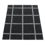 Plastic rugs, Ada rug 70 x 100 cm, black - granit metallic, Black