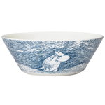Moomin bowl, Snow Blizzard Moomin bowl, Snow Blizzard
