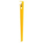Dining tables, Table and desk leg 75 cm, 1 piece, yellow sunflower, Yellow