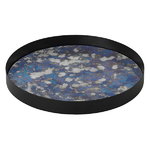 Vassoio Coupled rotondo, grande, blu Vassoio Coupled rotondo, grande, blu