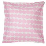 Räsymatto cushion cover 50 x 50 cm, white - pink Räsymatto cushion cover 50 x 50 cm, white - pink