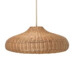 Ferm Living Braided Disc lampshade, natural