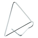 Lundia Wire bookend, triangle, chrome