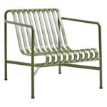 HAY Palissade lounge chair, low, olive