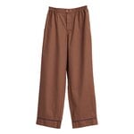 HAY Outline pyjama trousers, milk chocolate