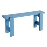 Outdoor benches, Weekday bench, 111 x 23 cm, azure blue, Blue