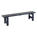 Outdoor benches, Weekday bench, 190 x 32 cm, steel blue, Blue