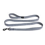 HAY HAY Dogs leash, flat, M-L, stripe, blue - white