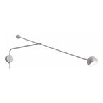 Artemide IXA Arm wall lamp, white - grey