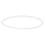 Lampade da soffitto, Lampada parete/soffitto Alphabet of Light Circular, 90cm, bianca, Bianco