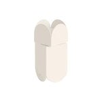 HAY Arcs Salt & Pepper grinder, small, off-white